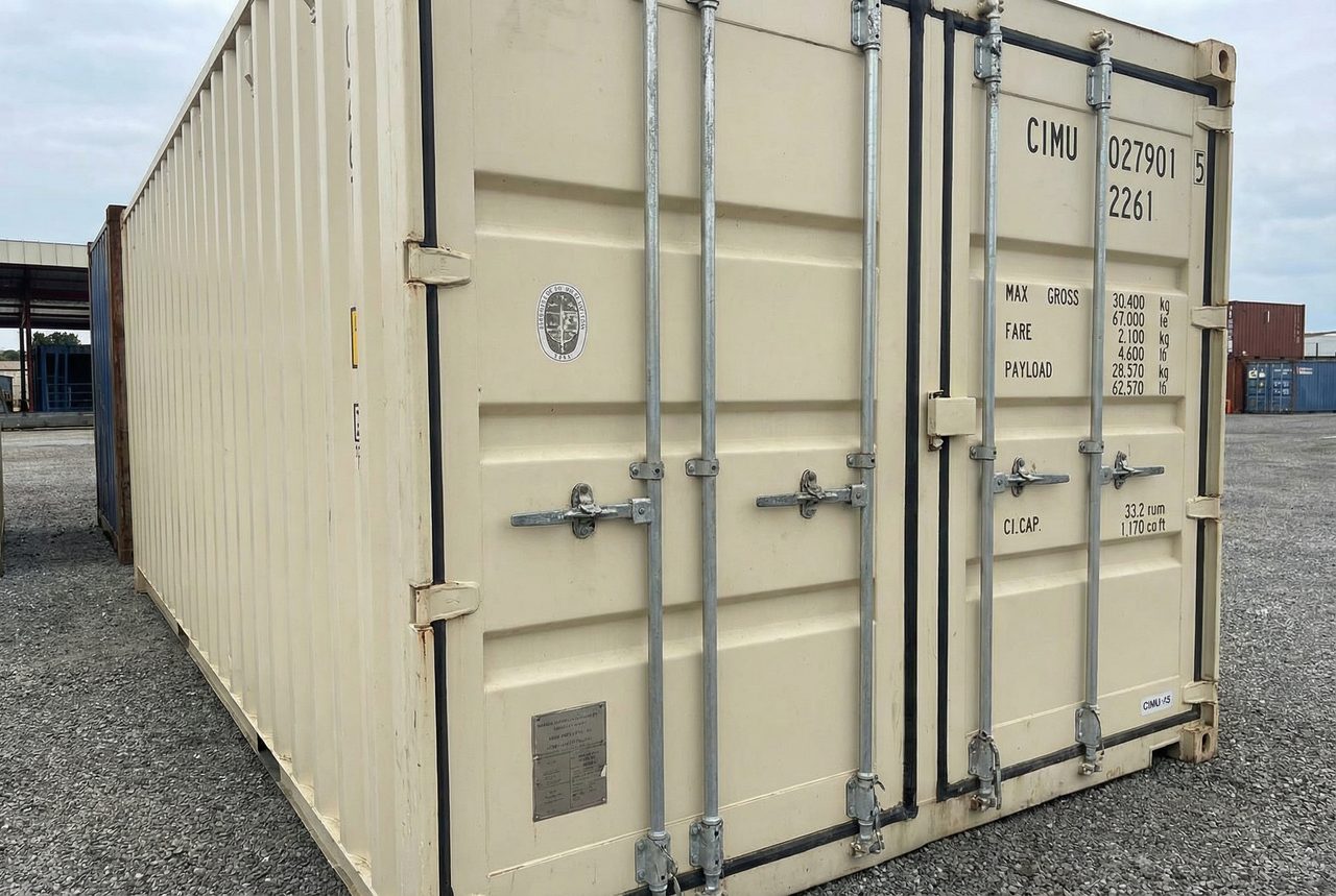 Contenedor estándar 20 pies usado